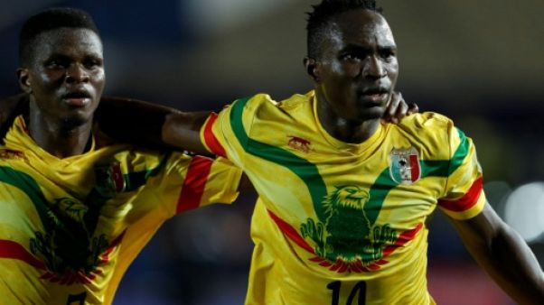 L'attaquant mauritanien Adama Traoré (d) auteur d'un doublé lors du match de phase de groupes de la CAN face à la Mauritanie, à Suez en Egypte, le 24 juin 2019 L'attaquant mauritanien Adama Traoré (d) auteur d'un doublé lors du match de phase de groupes de la CAN face à la Mauritanie, à Suez en Egypte, le 24 juin 2019