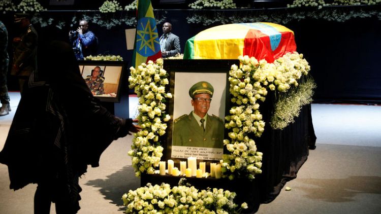 Ethiopia pays tribute to slain military chief