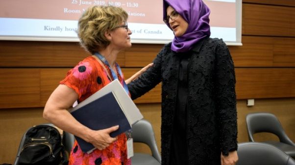 Pour la fiancée de Khashoggi, il y a un besoin "urgent" d'une enquête internationale Pour la fiancée de Khashoggi, il y a un besoin "urgent" d'une enquête internationale