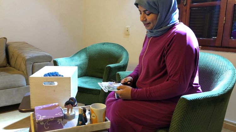 Selling sketches and clothes, Libyan women set up businesses against the odds