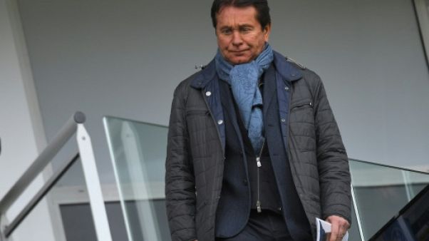 Le président du FC Nantes Waldemar Kita lors de la réception du PSG le 17 avril 2019 Le président du FC Nantes Waldemar Kita lors de la réception du PSG le 17 avril 2019