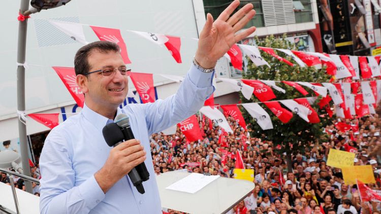 New Istanbul mayor's star power could be a challenge for Erdogan