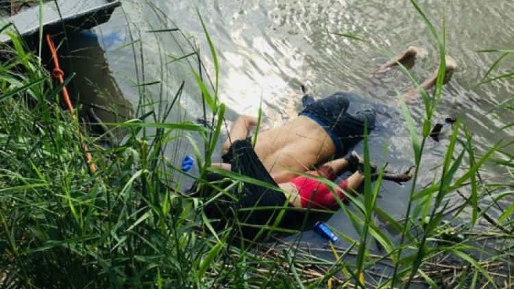 Mexique-USA: indignation après la noyade d'un père et sa fille migrants