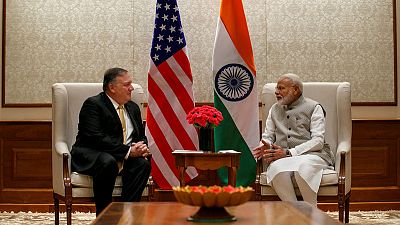 Pompeo meets India PM Modi for talks on trade, defence Pompeo meets India PM Modi for talks on trade, defence