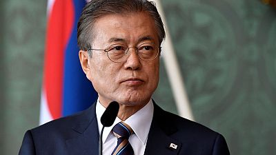 South Korea's Moon says door open for summit at G20, depends on Abe South Korea's Moon says door open for summit at G20, depends on Abe