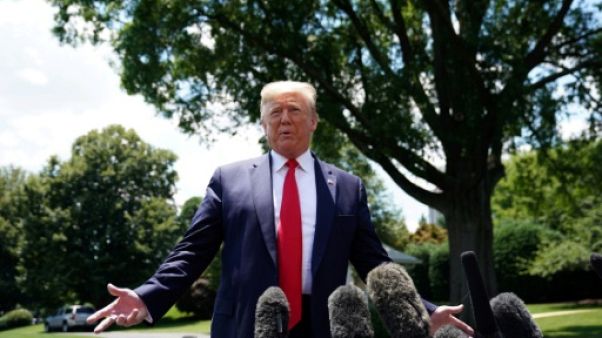 Le président Donald Trump, le 26 juin 2019 à la Maison Blanche Le président Donald Trump, le 26 juin 2019 à la Maison Blanche