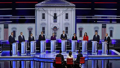 U.S. Democrats defend policies to reshape economy as first debate gets under way U.S. Democrats defend policies to reshape economy as first debate gets under way