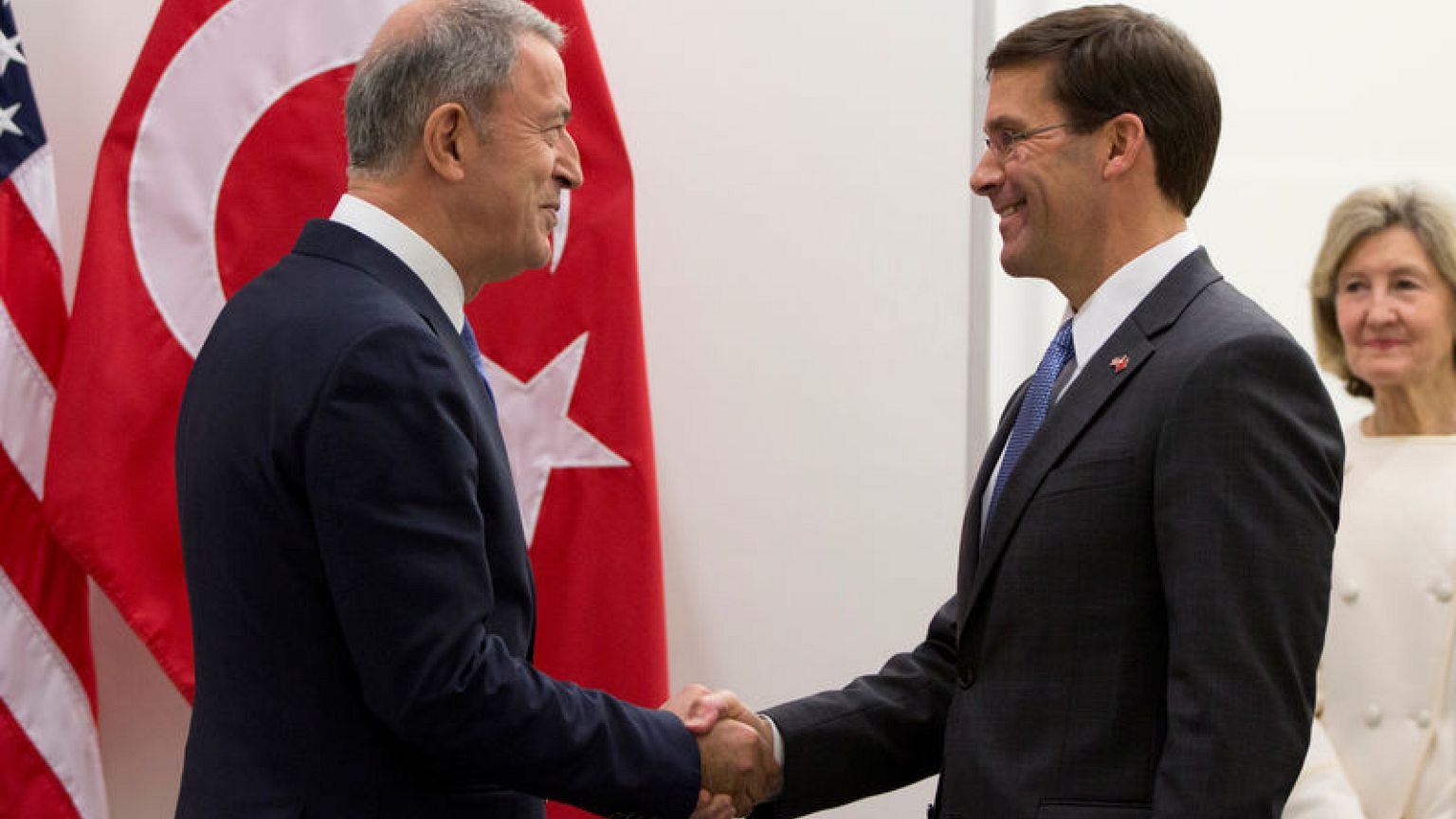 No sign of progress at NATO in U.S.-Turkey dispute over Russian defences