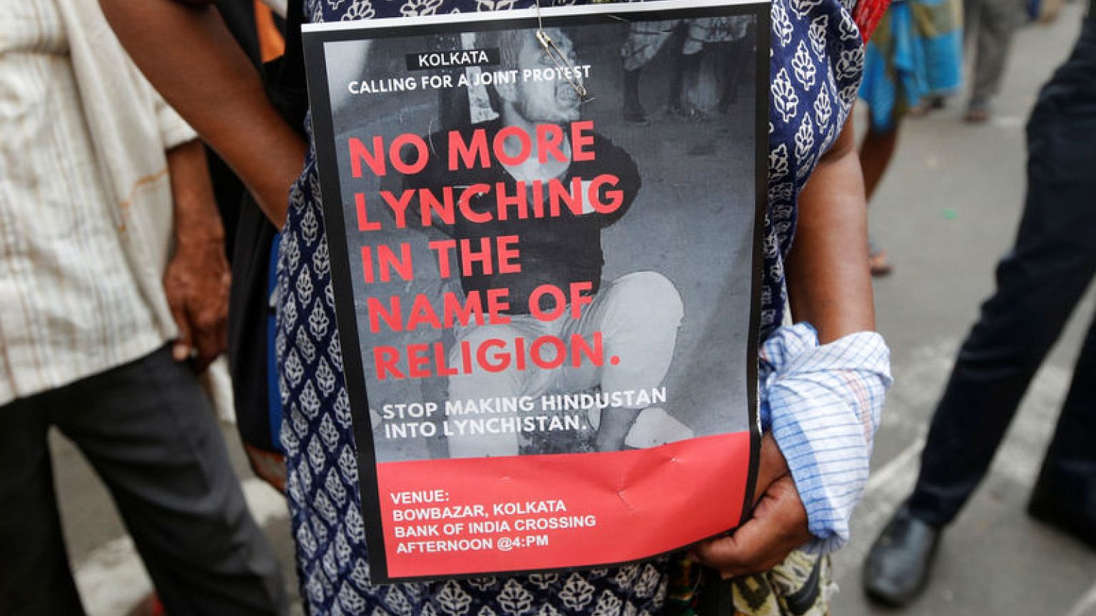 Protests in Indian cities after Muslim man is lynched, Modi says he is 'pained'