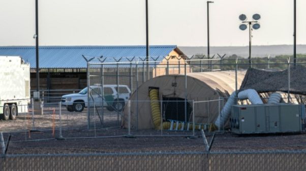 Le centre de la police aux frontières à Clint (Texas, sud), le 21 juin 2019 Le centre de la police aux frontières à Clint (Texas, sud), le 21 juin 2019