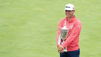 Golf-No problem for U.S. Open champion Woodland Golf-No problem for U.S. Open champion Woodland
