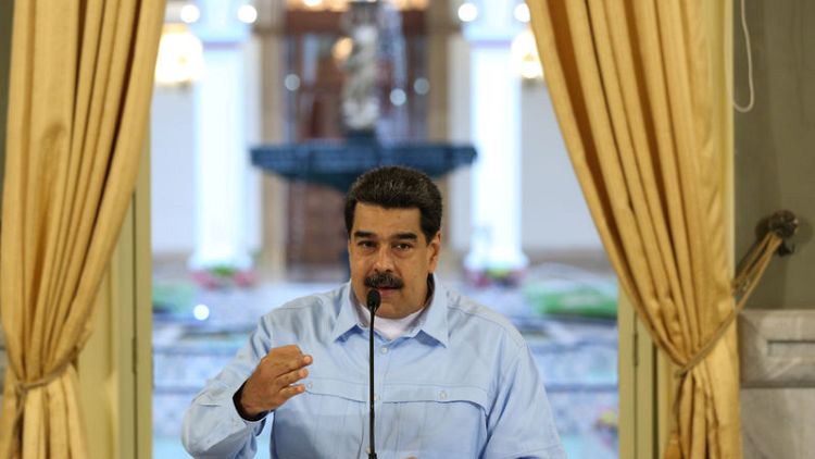 Venezuela's Maduro says authorities foiled opposition coup plot