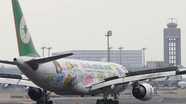 Cabin crew urge Taiwan's Eva Air to resume talks amid week-long strike