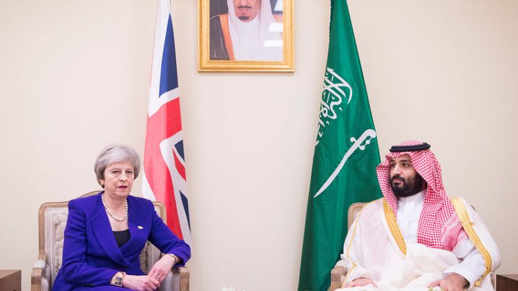 May to meet Saudi crown prince, to call for de-escalation in Gulf