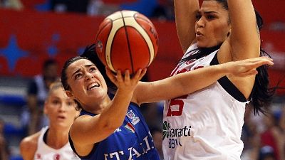 Basket: Euro donne, Turchia-Italia 54-57 Basket: Euro donne, Turchia-Italia 54-57