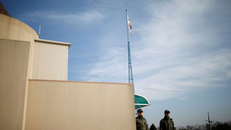 South Koreans get 5G service in 'scariest place' on North Korea border