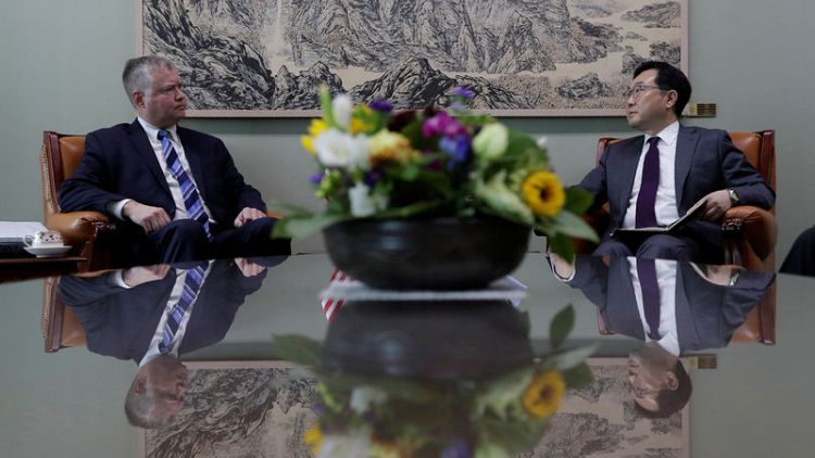 Envoy says U.S. ready for 'constructive' talks with North Korea - South Korea