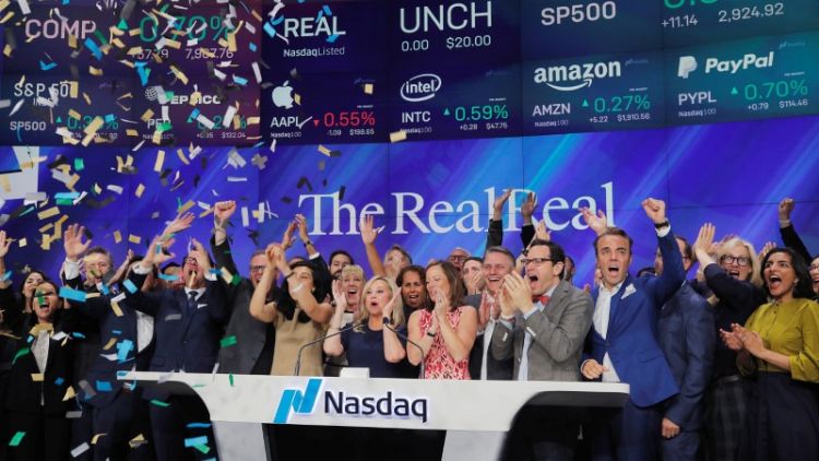 Luxury online reseller The RealReal soars 40% in debut