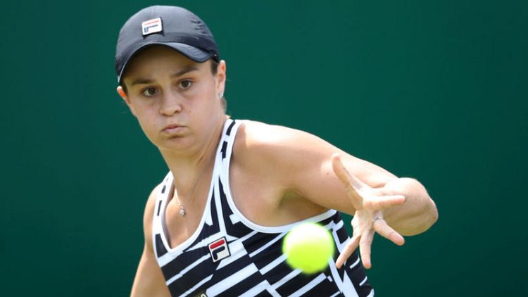 Obstacles galore await Wimbledon favourite Barty