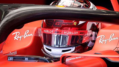 Leclerc sets the pace for Ferrari in final practice in Leclerc sets the pace for Ferrari in final practice in