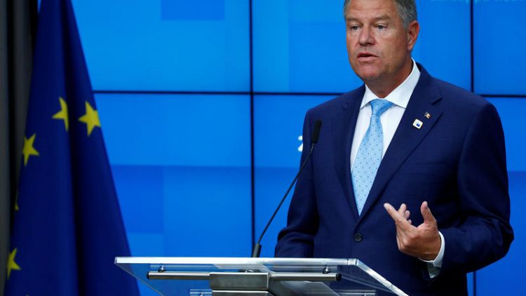 Romania's president eyes new term, not EU's top job