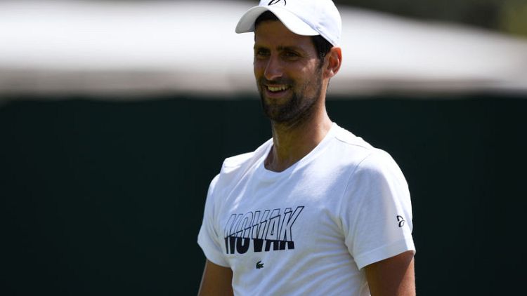 Djokovic prepares for Wimbledon with 'seven-hour' meeting
