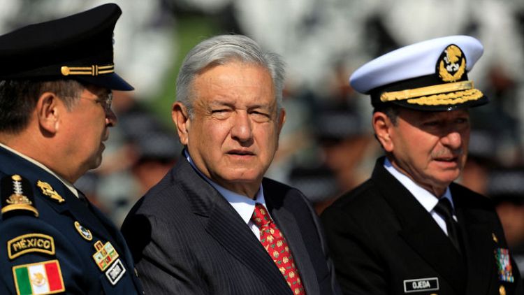 Mexican leader admits shortcomings on security at launch of new police force