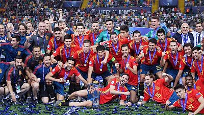 Spain beat Germany 2-1 to claim Euro under-21 title Spain beat Germany 2-1 to claim Euro under-21 title