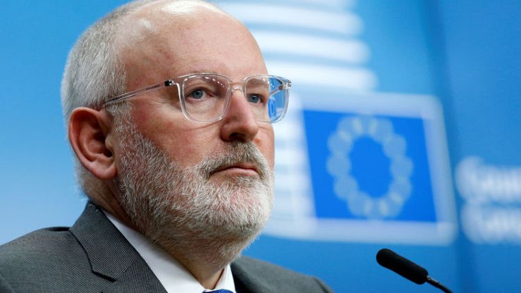 EU leaders close to agreeing on Timmermans to lead European Commission: two diplomats