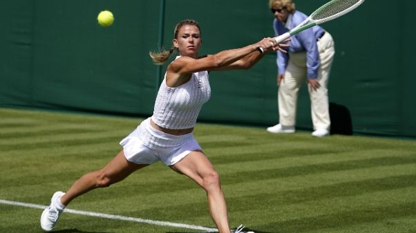 Wimbledon, Giorgi subito fuori Wimbledon, Giorgi subito fuori