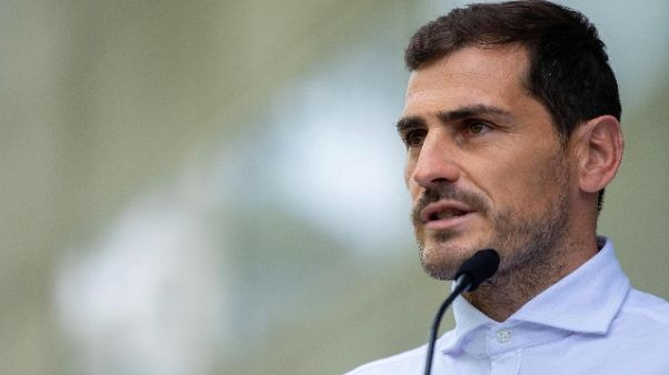 Dopo infarto Casillas torna ad allenarsi Dopo infarto Casillas torna ad allenarsi