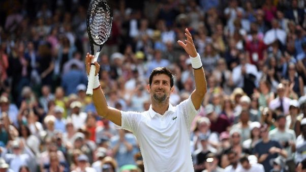 Wimbledon: Djokovic batte Kohlschreiber Wimbledon: Djokovic batte Kohlschreiber