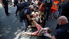 French police probed over rough break-up of climate demo