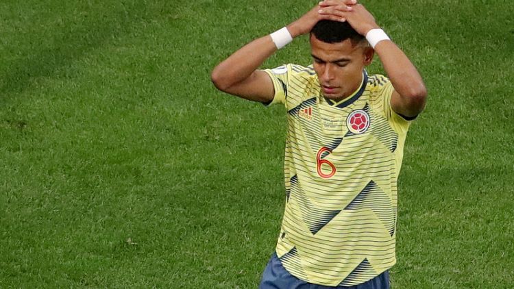 Colombian soccer player threatened after missed Copa penalty