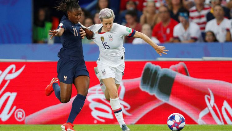 U.S. women's soccer jersey sets sales record amid World Cup fervour