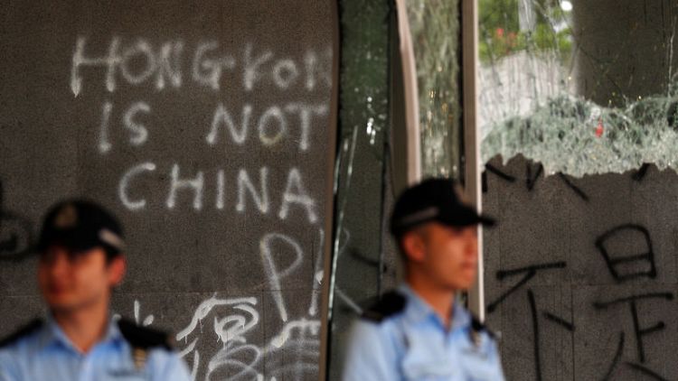 China's outrage over Hong Kong violence may prompt tighter embrace