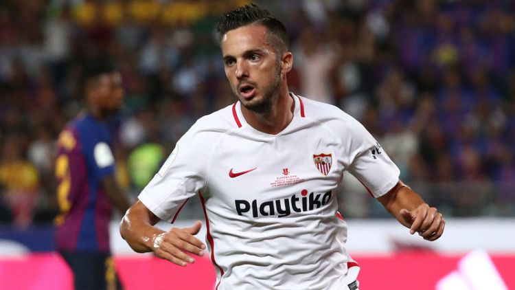 PSG sign midfielder Sarabia from Sevilla on five-year deal