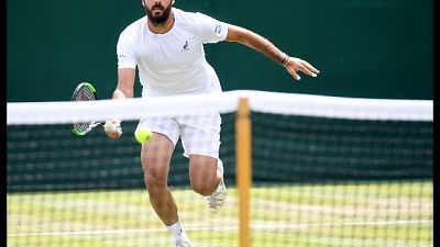 Wimbledon: Caruso eliminato da Simon Wimbledon: Caruso eliminato da Simon