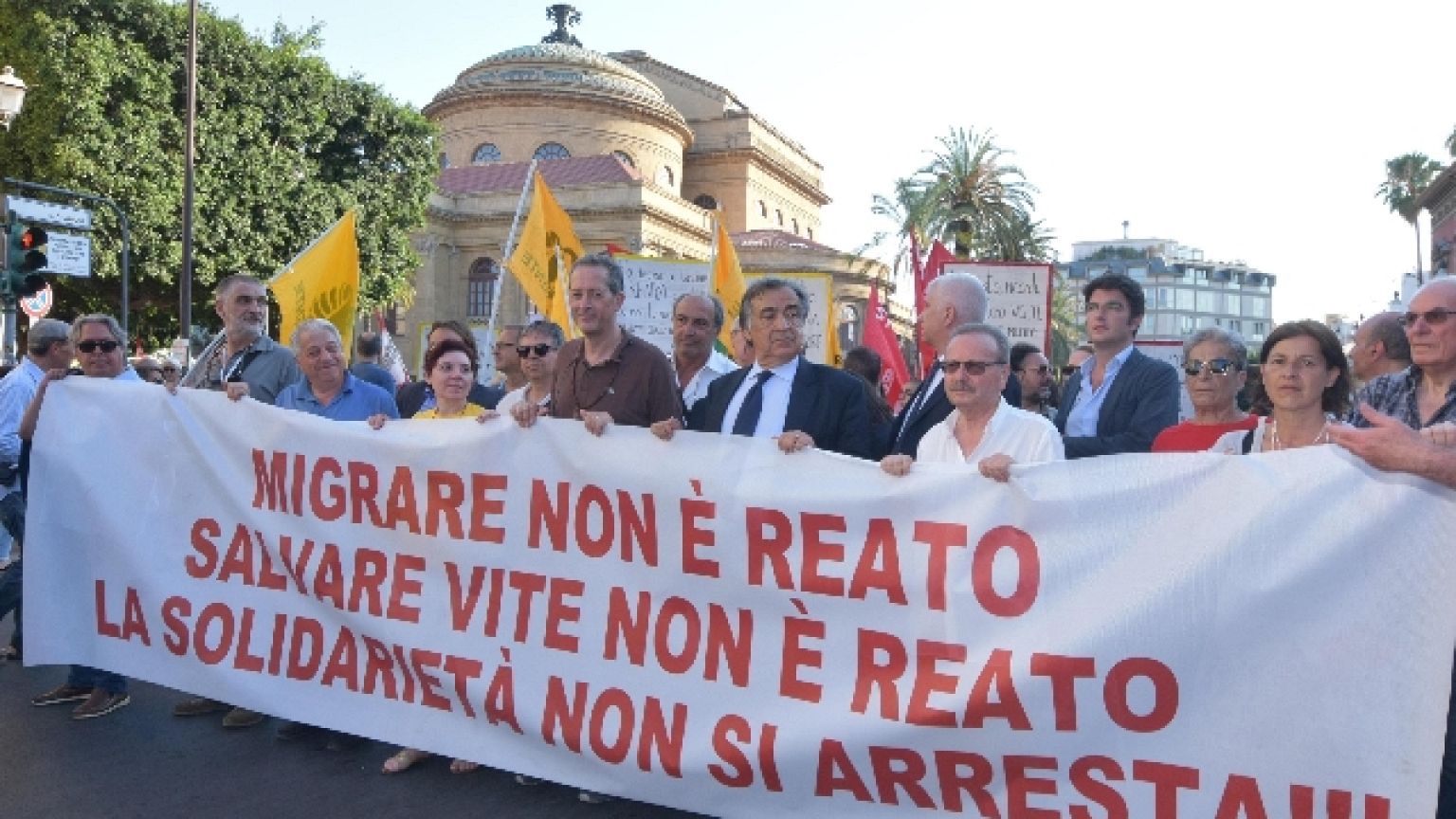 Sea watch: corteo solidarietà a Palermo