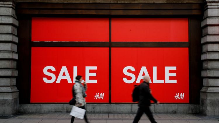 UK shop prices fall for first time since October - BRC