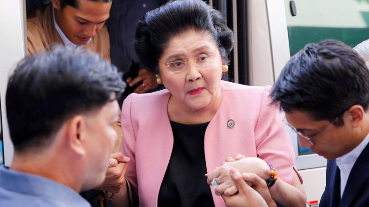 Unhappy returns: Imelda Marcos' 90th birthday bash ruined as scores rushed to hospital