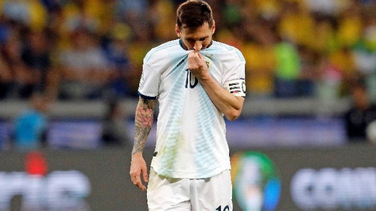 Copa America, furia Messi contro arbitro