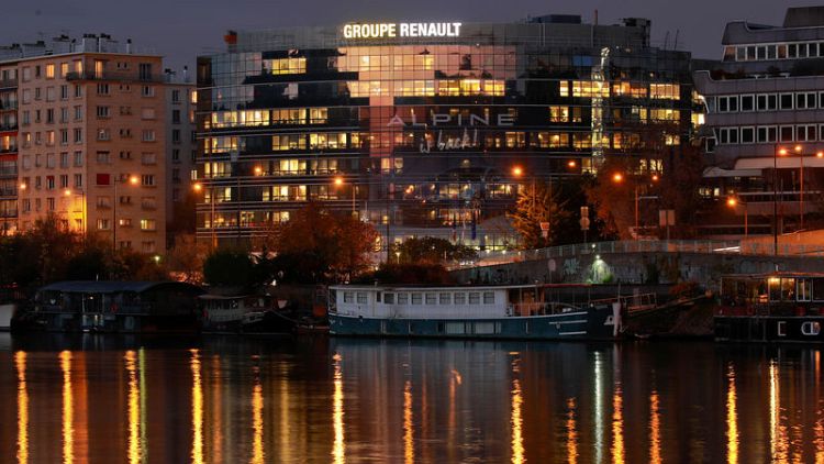 Police search Renault's headquarters near Paris as part of Ghosn probe