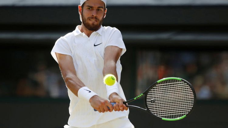 Khachanov and Medvedev continue Russian advance at Wimbledon
