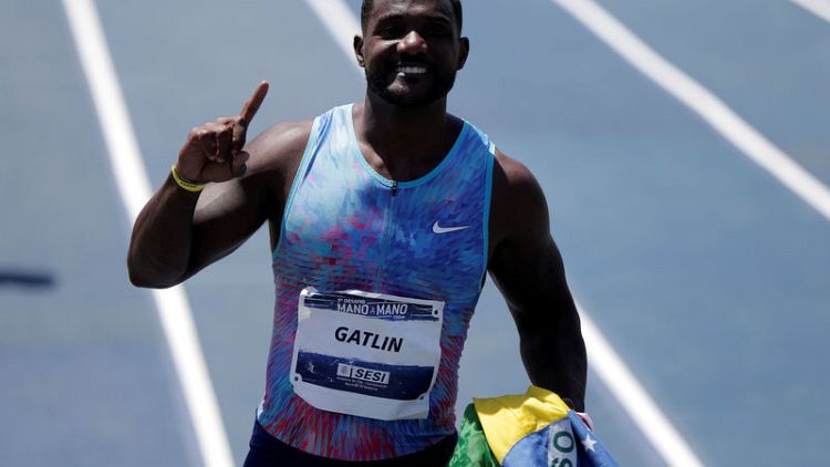 Forget his age, Gatlin is ready to battle for another world title