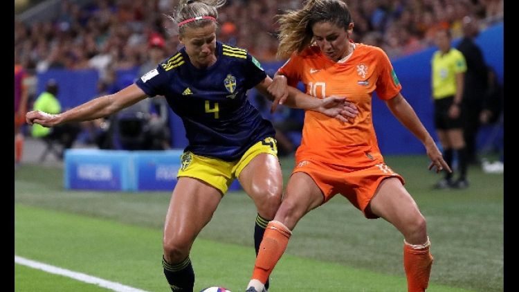 Mondiali donne: Olanda-Svezia 1-0