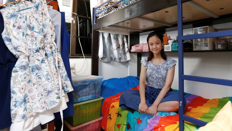 Frustration of surviving pricey Hong Kong stirs protest anger