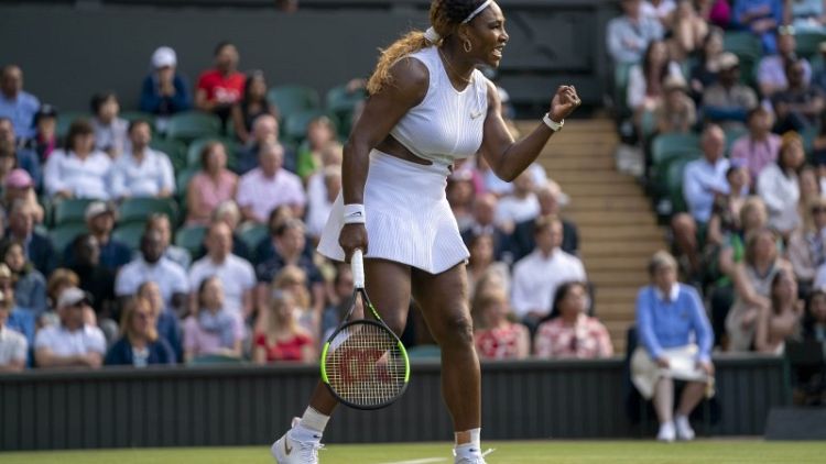 Williams looks to build Wimbledon momentum against teenager Juvan