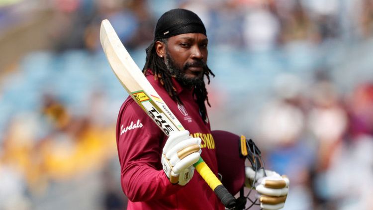 Windies win but Gayle fails in World Cup swansong