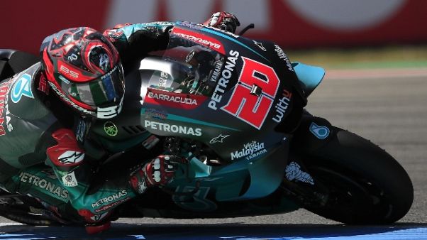 Motogp, Quartaro domina prime libere Motogp, Quartaro domina prime libere